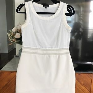 Cute white summer short dress!